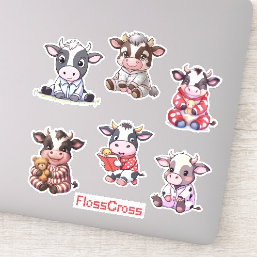 Pj牛のお泊まり! シール (詳細)