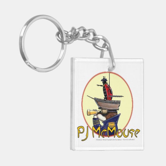 PJ McMouse Keychain! キーホルダー (正面左)