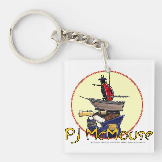 PJ McMouse Keychain! キーホルダー (正面)