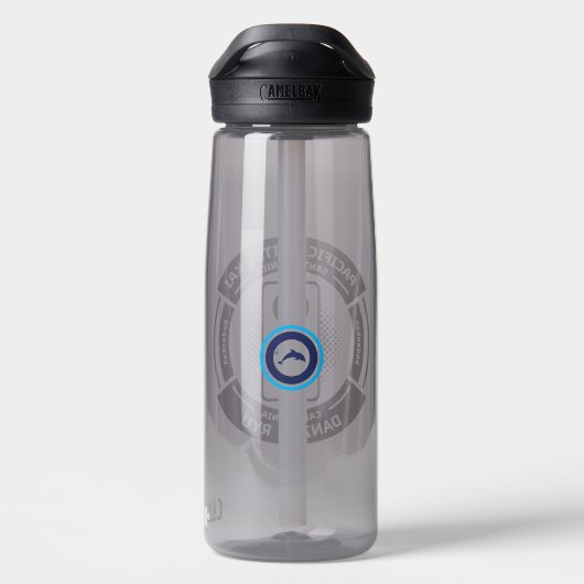 PJK CamelBak® 25oz / logo & dolphin /  ウォーターボトル (背面)