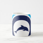 PJK Mug 11oz / dolphin logo cropped コーヒーマグカップ (中央)