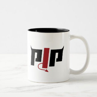PJPホーンロゴ - Pierce Jackson Productions グッズ ツートーンマグカップ
