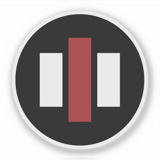 PJP Logo - Pierce Jackson Productions Merch シール (正面)