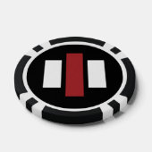 PJP Logo - Pierce Jackson Productions Merch ポーカーチップ (シングル)