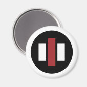 PJP Logo - Pierce Jackson Productions Merch マグネット (正面/裏面)