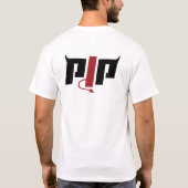 PJP Origin ロゴ - Pierce Jackson Productions グッズ Tシャツ (裏面)