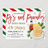 Pjsとパンケーキホリデイ招待状 招待状 (正面/裏面)