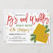 PJSアンドワフルズホリデイ招待状 招待状 (正面)