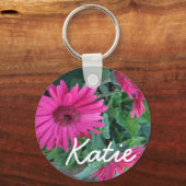 Pkガーベラkeychainカスタマイズ- キーホルダー (正面)