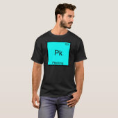 Pk - プランキング おもしろ エレメント Meme 化学 Tシャツ (正面フル)