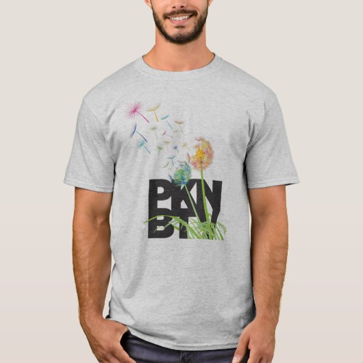 PKBTVのTシャツ-透明な背景 Tシャツ (正面)