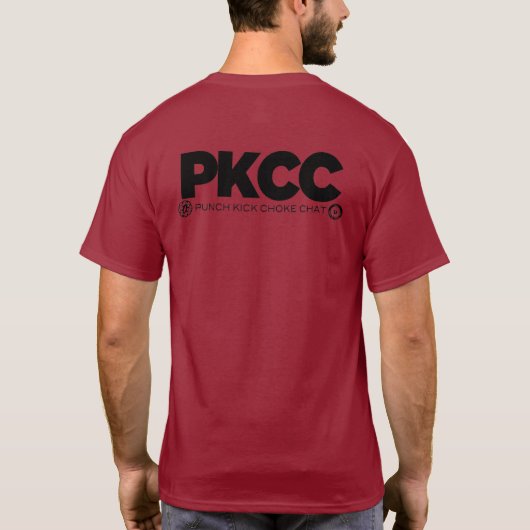 PKCC Tシャツ (裏面)