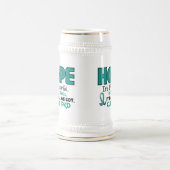 PKDのPolycystic腎臓病の希望1 ビールジョッキ (中央)