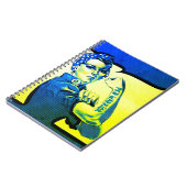 PKD WARRIORジャーナル-食べ物日記-レトロ ノートブック (左側)