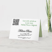 PkDgwoodブランチ – 任カスタマイズ意大事な行事 カード (裏面)