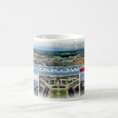 PLポーランドポルスカ – クラクフ – コーヒーマグカップ (中央)