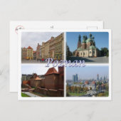 PLポーランド – ポズナン – ポルスカ- ポストカード (正面/裏面)