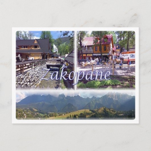 PLポーランド – Zakopane - ポストカード (正面)