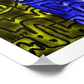 PL#1030295 MarkyArtグラフィックモダンコンテンポラリーー ポスター (角)