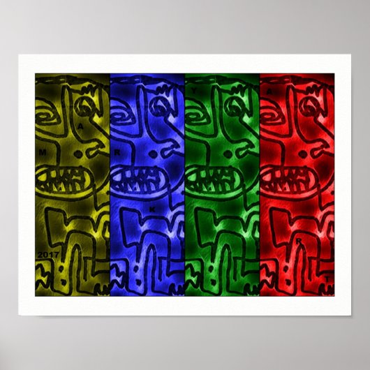 PL#1030295 MarkyArtグラフィックモダンコンテンポラリーー ポスター (正面)