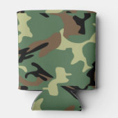 PLA中国のウッドランドカモフラージュ – 中国軍隊 缶クーラー (裏面)