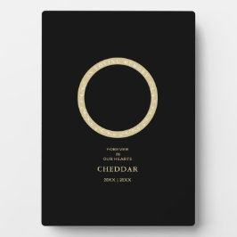 Placa con atril フォトプラーク