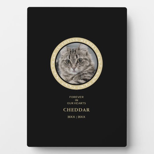 Placa con atril フォトプラーク (正面)