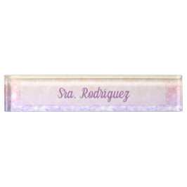 Placa de nombreパラグラフのescritorioの机の名札 デスクネームプレート