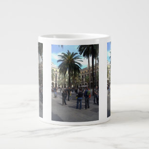 Plaça Reial、バルセロナ ジャンボコーヒーマグカップ