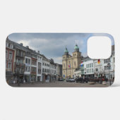 Place Albert 1er, Malmedy，ベルギー Case-Mate iPhoneケース (裏面 (横))
