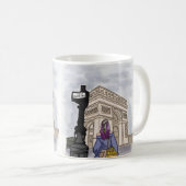 Place Charles de Gaulle Paris. コーヒーマグカップ (正面右)