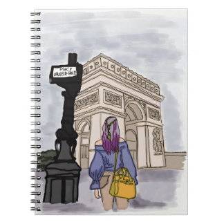 Place Charles de Gaulle Paris. ノートブック