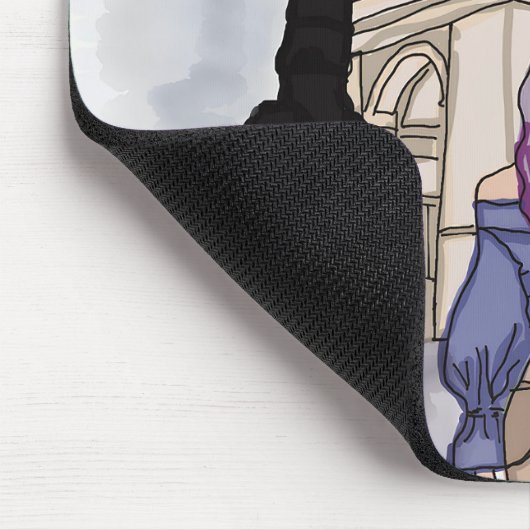 Place Charles de Gaulle Paris. マウスパッド (コーナー)