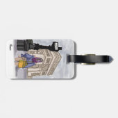 Place Charles de Gaulle Paris. ラゲッジタグ (裏面横)