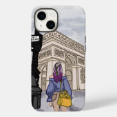 Place Charles de Gaulle Paris. Case-Mate iPhoneケース (裏面)