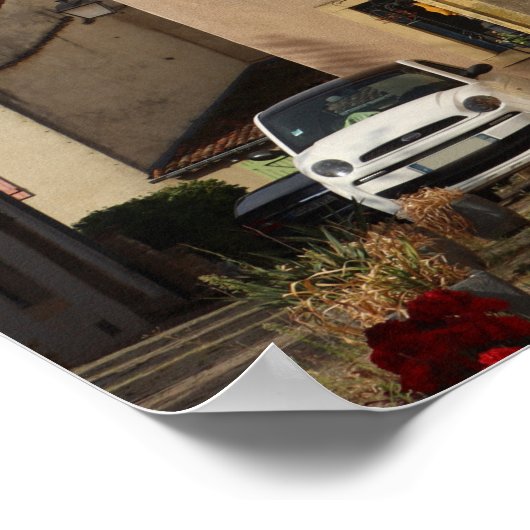 Place d' Armes, Montmedy, France ポスター (角)