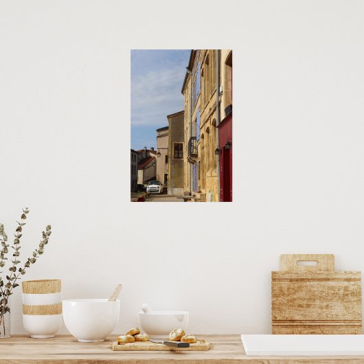 Place d' Armes, Montmedy, France ポスター (キッチン)