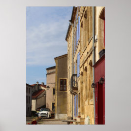 Place d' Armes, Montmedy, France ポスター