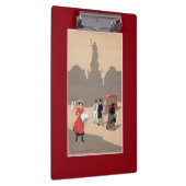 Place de la Republiqueのアールデコ場面 クリップボード (右)