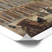 Place de Louis le Grandのビュー、Tの1つ ポスター (角)