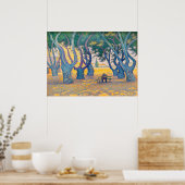Place des Lices, St. Tropez By Paul Signac ポスター (キッチン)