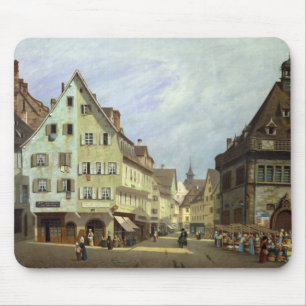 Place duマルケ補助フルーツ、コルマール1875年 マウスパッド
