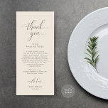 Place Setting Thank You, エレガント Cream Gray Card プログラム<br><div class="desc">あなたの結婚式のレセプションに完璧な仕上げtouchを導入 – 私たちのエレガントな結婚式ありがとうあなたが配置カード、カードタイトル祝"Let's"!お客さま表現の特別な日に心から感謝するように設計されたカードは、ディナーテーブルに個人touchを追加する理想的な方法である。これらの場所設定カードは使用する簡単である – 単に各ディナーカードの上に1を配置し、美しく思慮深いプレゼンテーションを作成する。彼らはあなたのゲストを高感じく評価しるだけでなく、彼らはまた、あなたの披露宴に洗練されたtouchを追加する。あなたは親密な集まりを計画するか、壮大なお祝いを計画するか結婚ら、私たちの感謝の場所の設定カードは、あなたの感謝と表現あなたのゲストを楽しませるのに最適な方法感じです。今日は注文し、夕食の後に幸せに特別なtouchを追加！設計はTeeshaDerrick。</div>