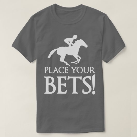 Place Your Betts Derby Day 2022 Kentucky Horse Der Tシャツ (デザイン正面)