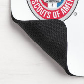 Place your mouse with the Eagle Scout insignia マウスパッド (コーナー)