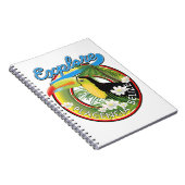 Placencia Belize旅行ロゴを探索する ノートブック (右側)