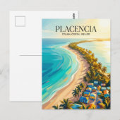 Placencia Peninsula Belize ポストカード (正面/裏面)