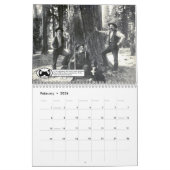 Placer郡の髭 カレンダー (2月 2026)