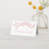 Placing Card Simple Minimalist  プレイスカード (正面)