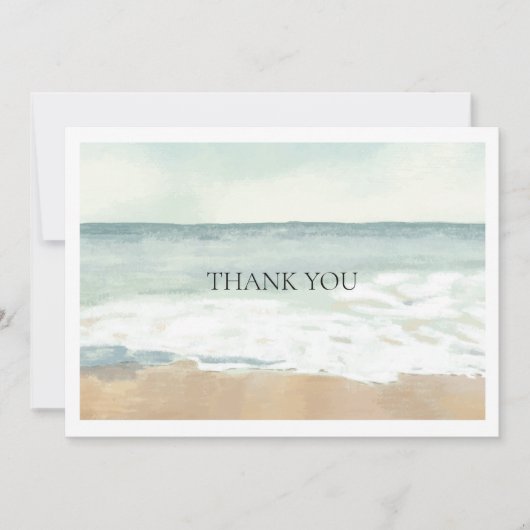 Plage サンキューカード (正面)